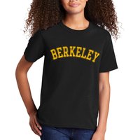 Berkeley Arched Varsity Text Yellow Berkeley Kids T-Shirt