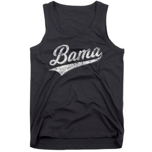 BAMA ALABAMA VARSITY SCRIPT CLASSIC SPORTS JERSEY STYLE Tank Top