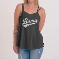 BAMA ALABAMA VARSITY SCRIPT CLASSIC SPORTS JERSEY STYLE Women's Strappy Tank