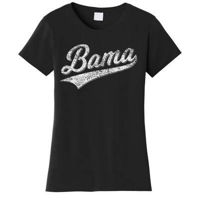 BAMA ALABAMA VARSITY SCRIPT CLASSIC SPORTS JERSEY STYLE Women's T-Shirt