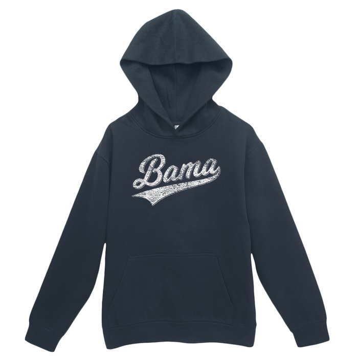 Bama Alabama Varsity Script Classic Sports Jersey Style Urban Pullover Hoodie