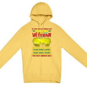 Best America Viet Nam Veteran Premium Pullover Hoodie