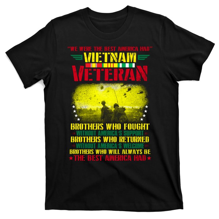 Best America Viet Nam Veteran T-Shirt