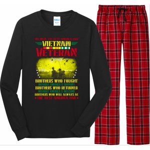 Best America Viet Nam Veteran Long Sleeve Pajama Set