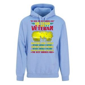 Best America Viet Nam Veteran Unisex Surf Hoodie