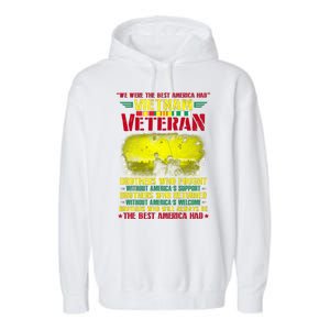 Best America Viet Nam Veteran Garment-Dyed Fleece Hoodie