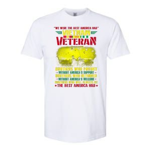 Best America Viet Nam Veteran Softstyle CVC T-Shirt