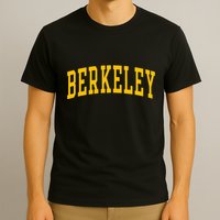 Berkeley Arched Varsity Text Yellow Berkeley T-Shirt