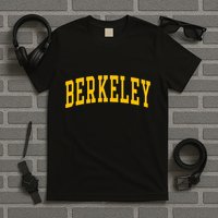 Berkeley Arched Varsity Text Yellow Berkeley T-Shirt