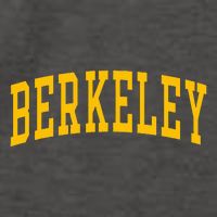 Berkeley Arched Varsity Text Yellow Berkeley Vector Backpack