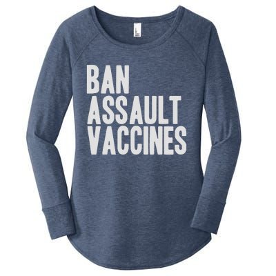 Ban Assault Vaccines Women's Perfect Tri Tunic Long Sleeve Shirt