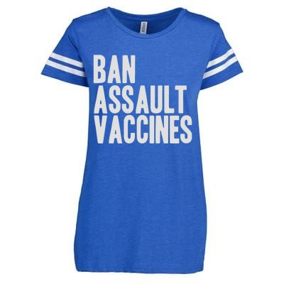 Ban Assault Vaccines Enza Ladies Jersey Football T-Shirt