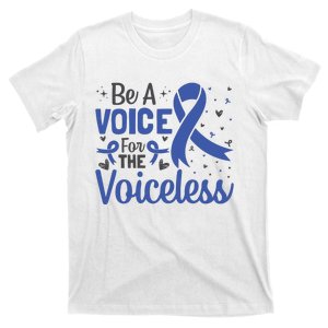 Be A Voice For The Voiceless Child Abuse Awareness National T-Shirt