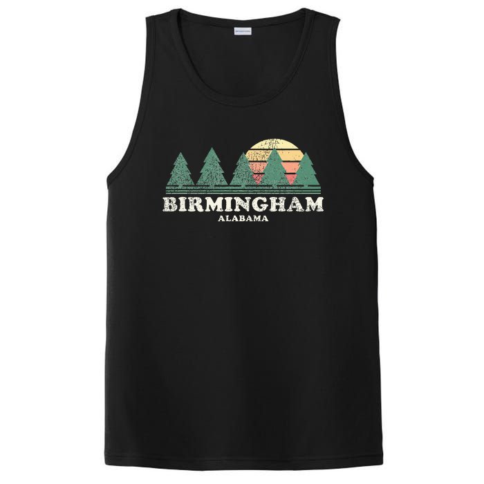 Birmingham Al Vintage Throwback Retro 70s Design PosiCharge Competitor Tank