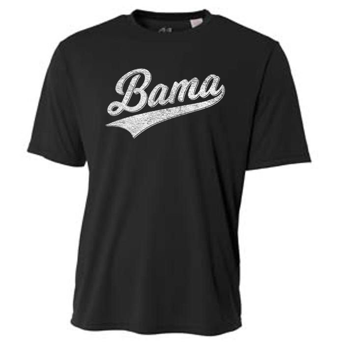 Bama Alabama Varsity Script Classic Sports Jersey Style Cooling Performance Crew T-Shirt