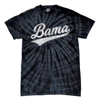 Bama Alabama Varsity Script Classic Sports Jersey Style Tie-Dye T-Shirt