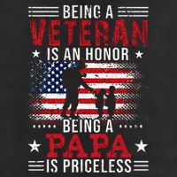 Being A Veteran Is An Honor Being Papa Is Priceless Adult Drive Performance Visor