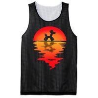 Balloon Artist Vintage Sunset Balloon Twister Balloons Party Mesh Reversible Basketball Jersey Tank