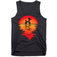 Balloon Artist Vintage Sunset Balloon Twister Balloons Party Tank Top