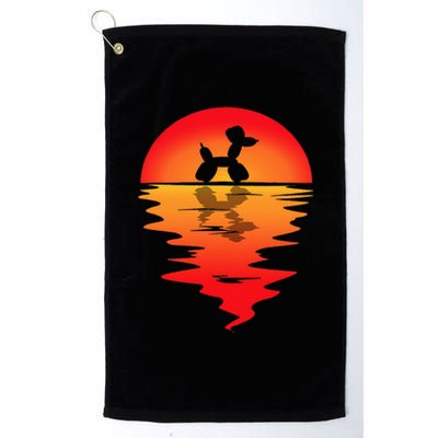 Balloon Artist Vintage Sunset Balloon Twister Balloons Party Platinum Collection Golf Towel