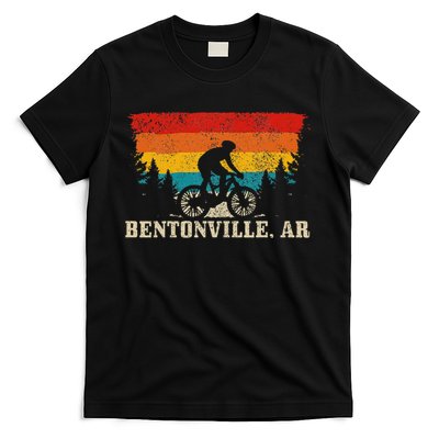 Bentonville Arkansas Vintage Mountain Bike Cycling T-Shirt