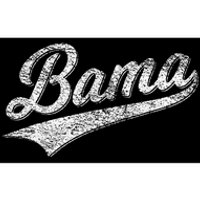 Bama Alabama Varsity Script Classic Sports Jersey Style Bumper Sticker