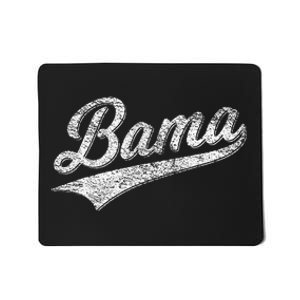 Bama Alabama Varsity Script Classic Sports Jersey Style Mousepad