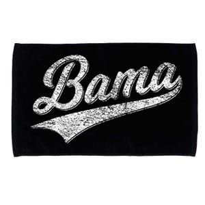 Bama Alabama Varsity Script Classic Sports Jersey Style Microfiber Hand Towel