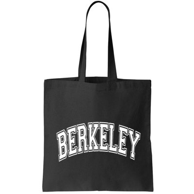 Berkeley Arched White Text Bag