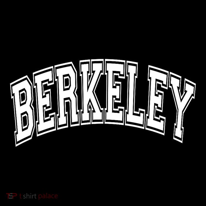 Berkeley Arched White Text Poster