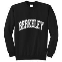 Berkeley Arched White Text Tall Sweatshirt