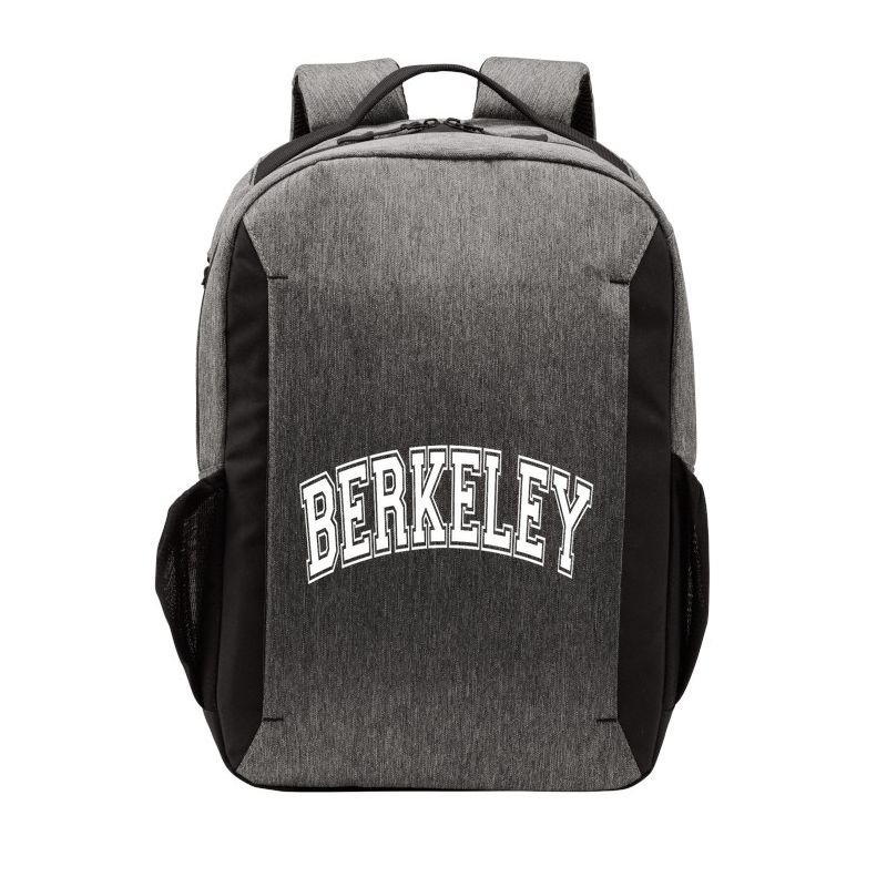 Berkeley Arched White Text Vector Backpack
