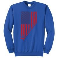 Beautiful America With Ice Hockey Funny Gift Sweatshirt