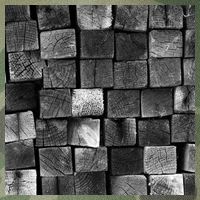 Black and white wood Bricks texture Pattern  Legacy Tie Dye Trucker Hat