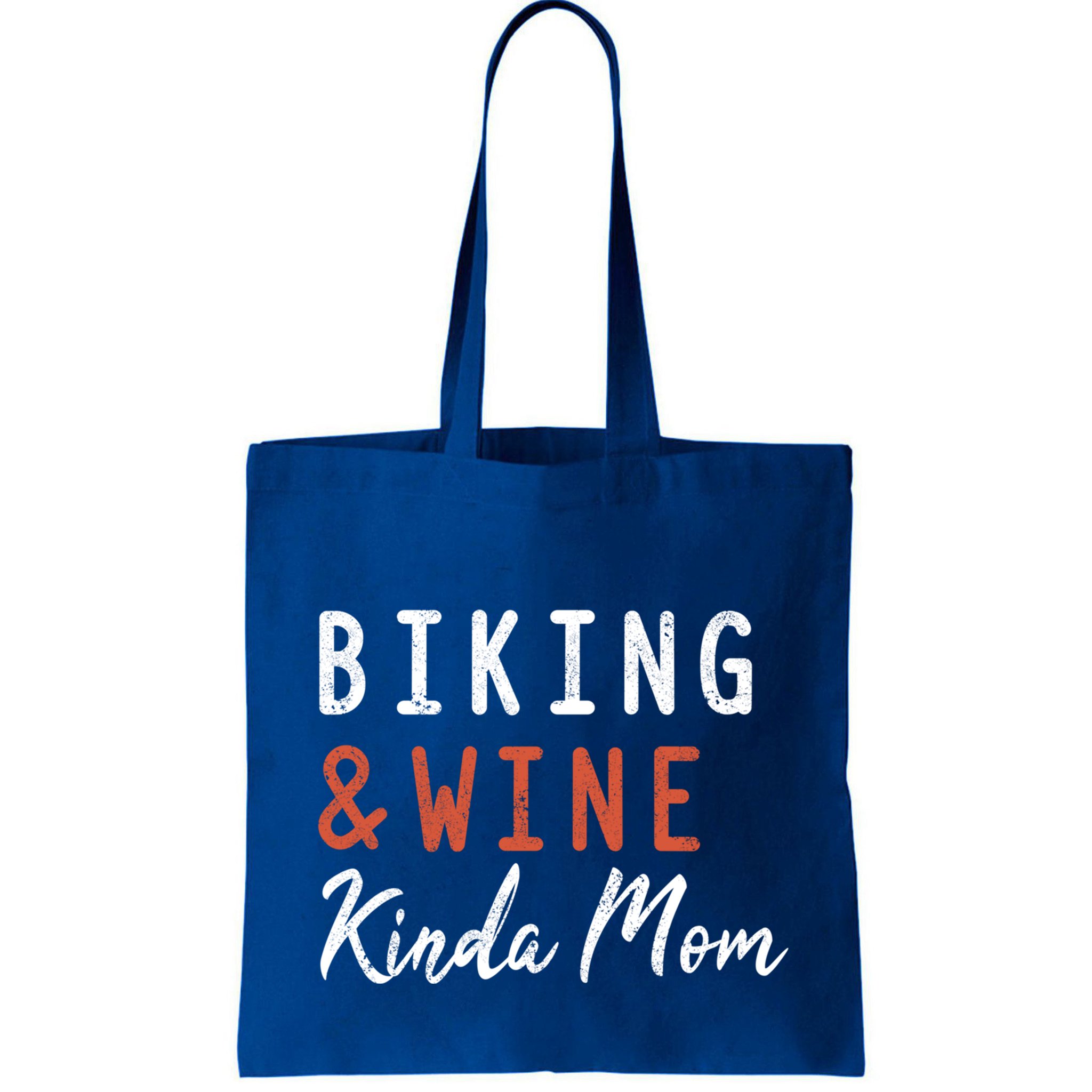 Biking And Wine Kinda Mom Mountain Bike Trails Bycicle Great Gift Bag