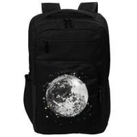 Black And White Disco Ball Club Retro Impact Tech Backpack