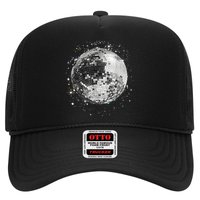 Black And White Disco Ball Club Retro Trucker Hat