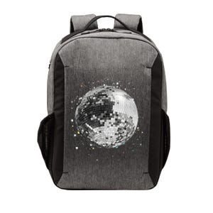 Black And White Disco Ball Club Retro Vector Backpack