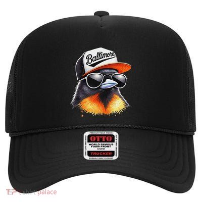 Baltimore Apparel Women High Crown Mesh Back Trucker Hat