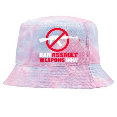 Ban Assault Weapons Now Tie-Dyed Bucket Hat