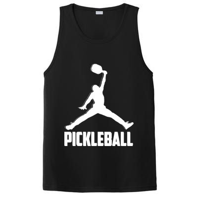 Black And White Pickleball Sports Logo PosiCharge Competitor Tank