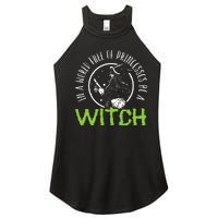 Be a Witch Halloween Costume Women's Perfect Tri Rocker Tank