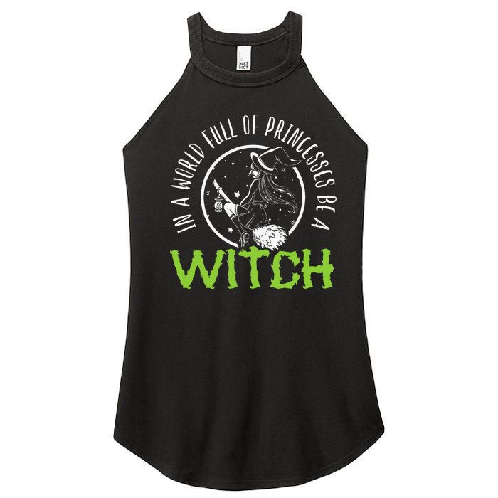 Be a Witch Halloween Costume Women's Perfect Tri Rocker Tank