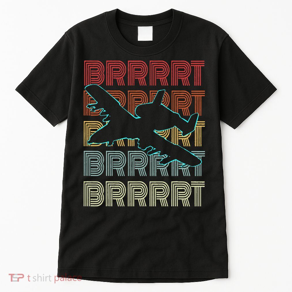 BRRRRT A-10 Warthog Vintage Retro Style Tall T-Shirt