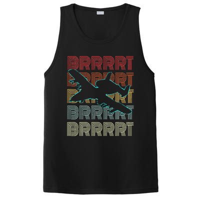 BRRRRT A-10 Warthog Vintage Retro Style PosiCharge Competitor Tank