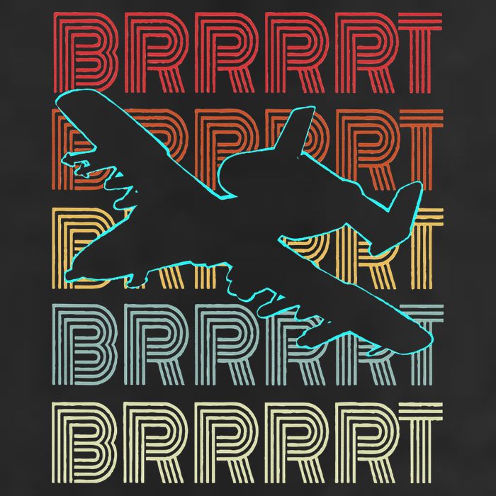 BRRRRT A-10 Warthog Vintage Retro Style Golf Towel