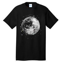 Black And White Disco Ball Club Retro Tall T-Shirt