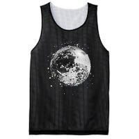 Black And White Disco Ball Club Retro Mesh Reversible Basketball Jersey Tank