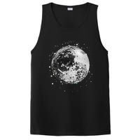 Black And White Disco Ball Club Retro PosiCharge Competitor Tank