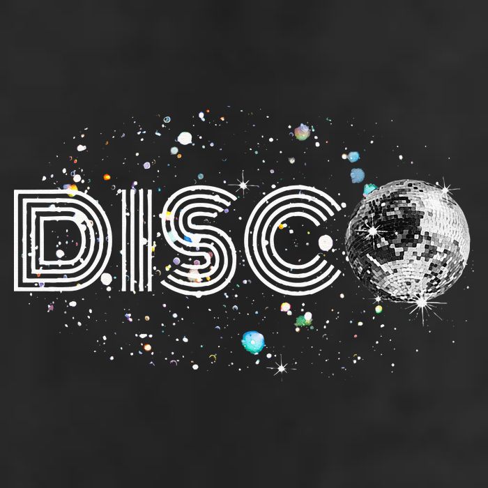 Black And White Disco Ball Club Retro 7 Panel Mesh Trucker Snapback Hat